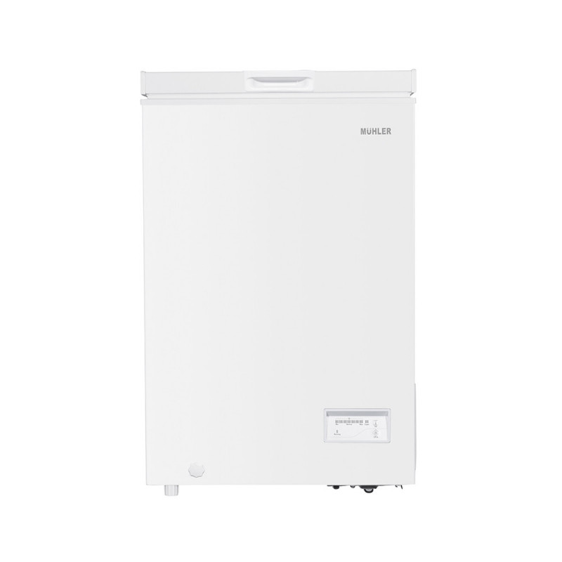 Фризерна ракла Muhler CF120WE, 98 л, Клас E, 40 dB, R600a, Бял