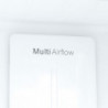 Хладилник с фризер Muhler NFC1851NDIE, 290 л, Клас Е, No Frost, Реверсивна врата, Дисплей, R600a, Тъмен инокс