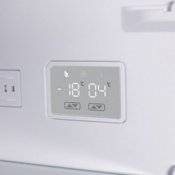 Хладилник VOX NF 3730 WE, 331 л, Клас E, Реверсивни врати, No Frost, Режим на бързо замразяване, Бял