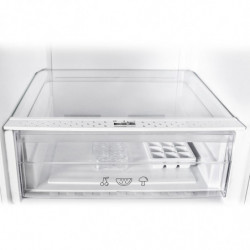 Хладилник VOX NF 3730 WE, 331 л, Клас E, Реверсивни врати, No Frost, Режим на бързо замразяване, Бял