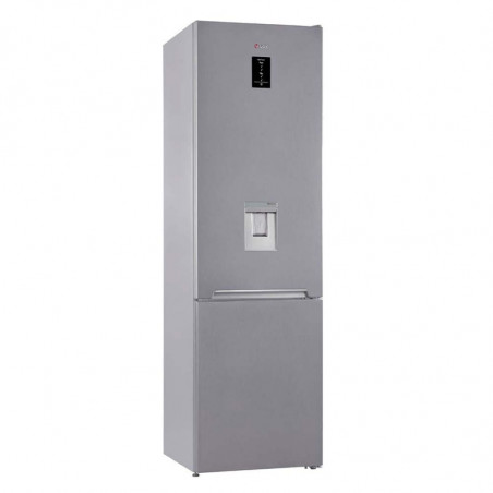 Хладилник VOX NF 3835 IXE, Клас E, Реверсивни врати, No Frost, Диспенсър за вода, Дисплей, R600a, Инокс