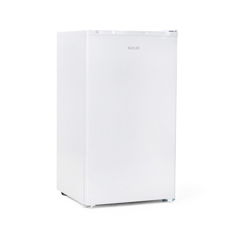 Фризер Muhler VFS8560WE, 60 л, Клас Е, Реверсивна врата, R600a, Бял