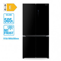 Хладилник Diplomat NF500MDIE, 505 л, Клас E, Total No Frost, Slot-in дизайн, Двоен Инвертор, LED дисплей, Черен