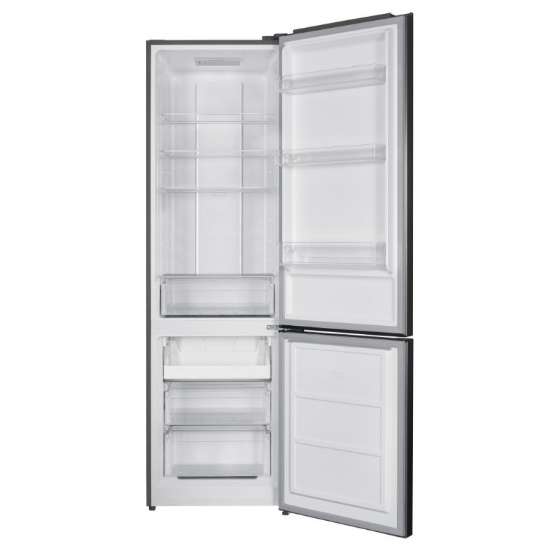 Хладилник Muhler NFC201IE, 326 л, Клас E, No Frost, LED дисплей, Сив