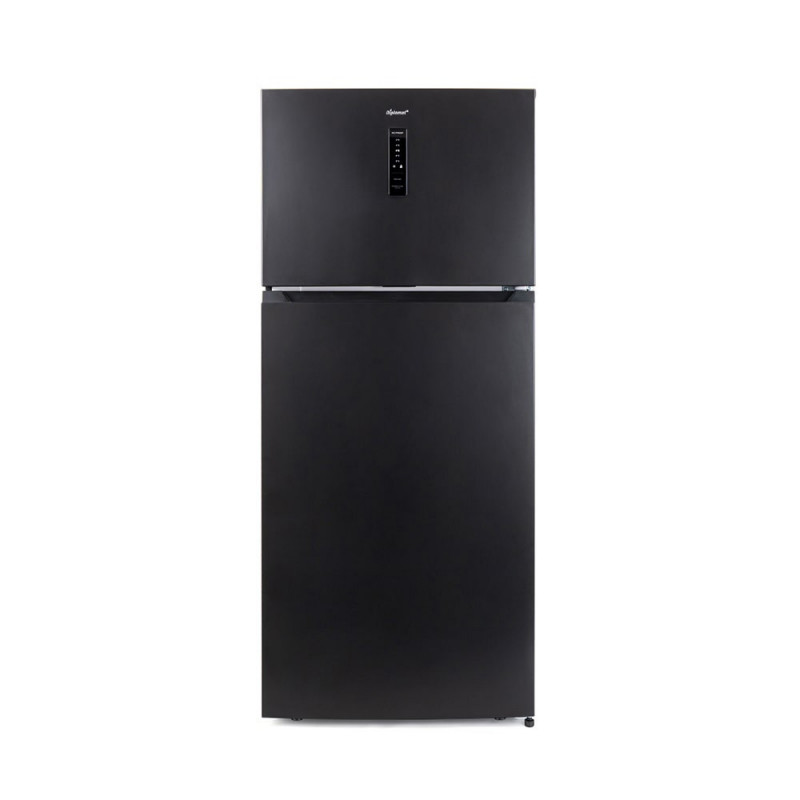 Хладилник Diplomat NFT185IE, 528 л, Клас Е, Реверсивни врати, Total No Frost, Външен контрол с LED дисплей, Черен