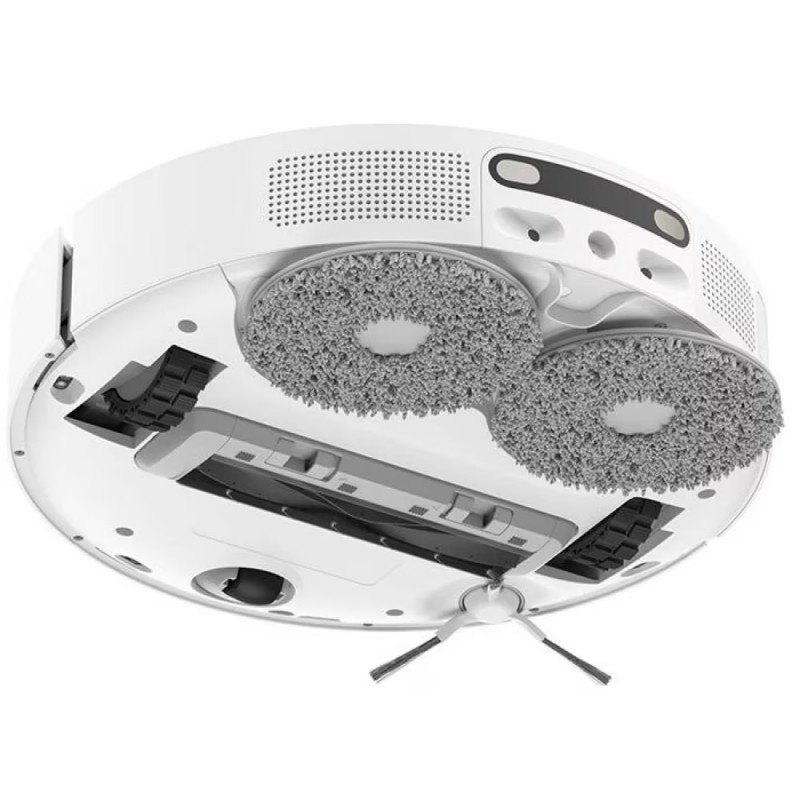 Прахосмукачка робот Dreame L10 Ultra, 5300 Pa, 5200 mAh, 75W, До 200 м2, 3D Картографиране, LDS сензор, Станция за зареждане, Автономия до 210 мин, Бял