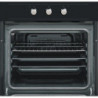 Фурна за вграждане Sharp K-50M22BL2, 65 л, Клас А, Механично управление, Мултифункционална, 8 програми, Черен