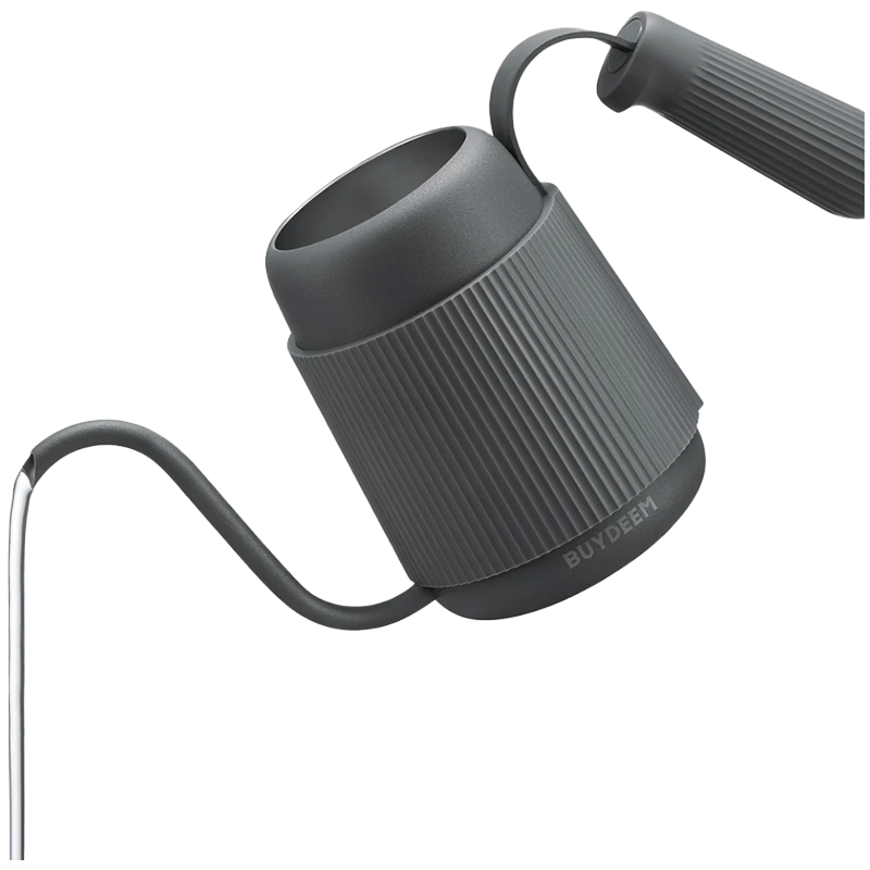 Кафеварка Gooseneck BUYDEEM CD2006, 350 мл, Неръждаема стомана, Черен