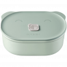 Керамична кутия за обяд Buydeem CT3007-CG, 500 мл, 19.5х16.5 см, Термоустойчива до 230°C, Съвместима с фурна и микровълнова, Зелен