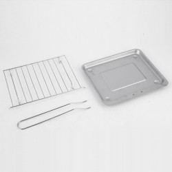 Парти грил Crown ESG800A, 800W, Тавичка за мазнина, Сребрист
