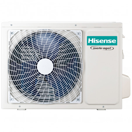 Инверторен климатик Hisense WINGS PRO KB35YR3E, 12000 BTU, A++/А+, 24 м2, Wi-Fi, Hi-Nano, Гласово управление, I Feel, Бял