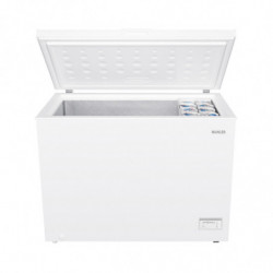 Фризерна ракла Muhler CF300WE, 287 л, Клас E, 40 dB, R600a, Бял