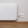 Панелен конвектор Mill Invisible WiFi PA1500WIFI3, 1500W, 23 м2, 10 температурни настройки, Wi-Fi, Bluetooth, IPX4, Бял