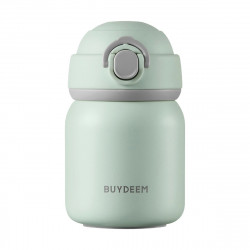 Термос BUYDEEM TAN200, 200 мл, Винтова капачка с плътно затваряне, Неръждаема стомана, Зелен