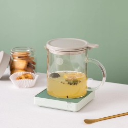 Нагревател за чаши BUYDEEM OA2001, 24W, 2 настройки, Автоматично спиране, Водоустойчив, Зелен