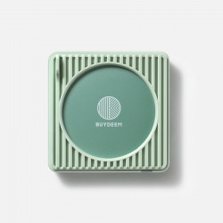 Нагревател за чаши BUYDEEM OA2001, 24W, 2 настройки, Автоматично спиране, Водоустойчив, Зелен