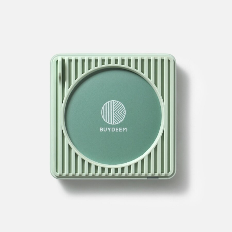 Нагревател за чаши BUYDEEM OA2001, 24W, 2 настройки, Автоматично спиране, Водоустойчив, Зелен