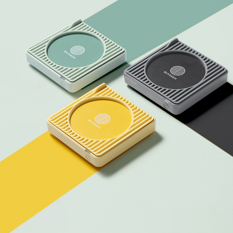 Нагревател за чаши BUYDEEM OA2001, 24W, 2 настройки, Автоматично спиране, Водоустойчив, Зелен