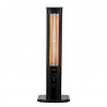 Карбонов отоплител двоен ZILAN ZLN4031, 2000W, 2 защити, Черен