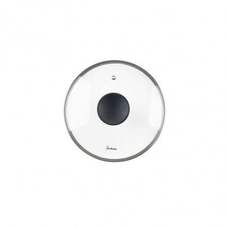 Тенджера Luigi Ferrero Prima FR-2244, 22x9.5 см, 3.1 л, Незалепващо покритие, Стъклен капак с отвор за пара, Индукция, Тъмносин