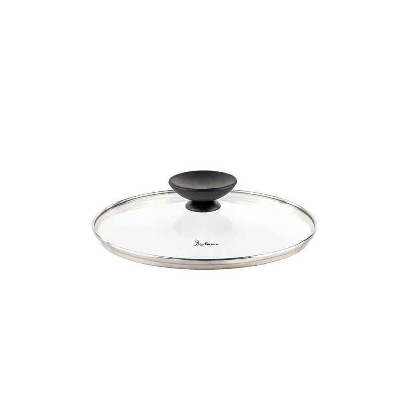 Тенджера Luigi Ferrero Prima FR-2244, 22x9.5 см, 3.1 л, Незалепващо покритие, Стъклен капак с отвор за пара, Индукция, Тъмносин