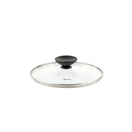 Тенджера Luigi Ferrero Prima FR-2244, 22x9.5 см, 3.1 л, Незалепващо покритие, Стъклен капак с отвор за пара, Индукция, Тъмносин