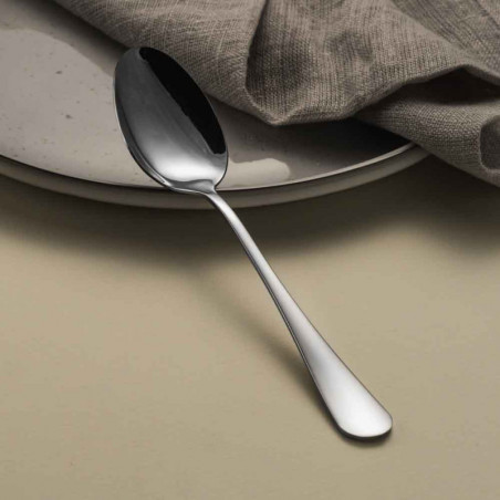 Комплект 3 бр лъжици за основно хранене Luigi Ferrero Prima FR-3181, Неръждаема стомана, Сребрист