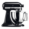 Планетарен миксер KitchenAid Artisan Elegance 5KSM125EOB, 300W, 4.8 л, Direct drive, 10 скорости, Черен