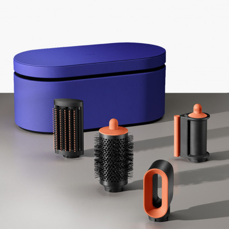 Маша за коса Dyson HS08 Airwrap i.d.™ Straight + Wavy T1/T2 Vi/To, 1300W, 13.5 l/s, Автоматизирано къдрене, Йонизиране, 3 скорости, 3 температури, Bluetooth, Лилав/топаз