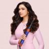 Маша за коса Dyson HS08 Airwrap i.d.™ Straight + Wavy T1/T2 Vi/To, 1300W, 13.5 l/s, Автоматизирано къдрене, Йонизиране, 3 скорости, 3 температури, Bluetooth, Лилав/топаз