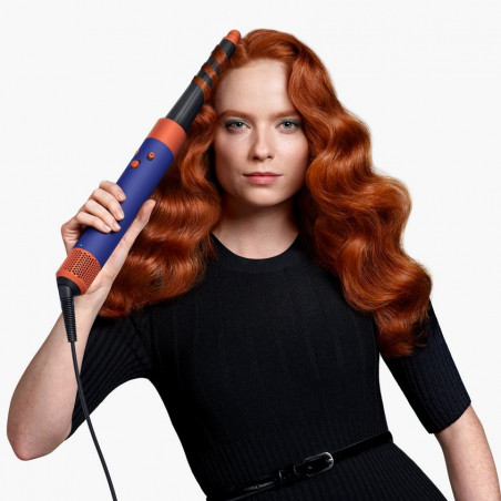 Маша за коса Dyson HS08 Airwrap i.d.™ Straight + Wavy T1/T2 Vi/To, 1300W, 13.5 l/s, Автоматизирано къдрене, Йонизиране, 3 скорости, 3 температури, Bluetooth, Лилав/топаз