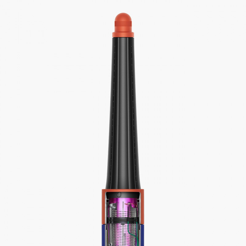 Маша за коса Dyson HS08 Airwrap i.d.™ Straight + Wavy T1/T2 Vi/To, 1300W, 13.5 l/s, Автоматизирано къдрене, Йонизиране, 3 скорости, 3 температури, Bluetooth, Лилав/топаз