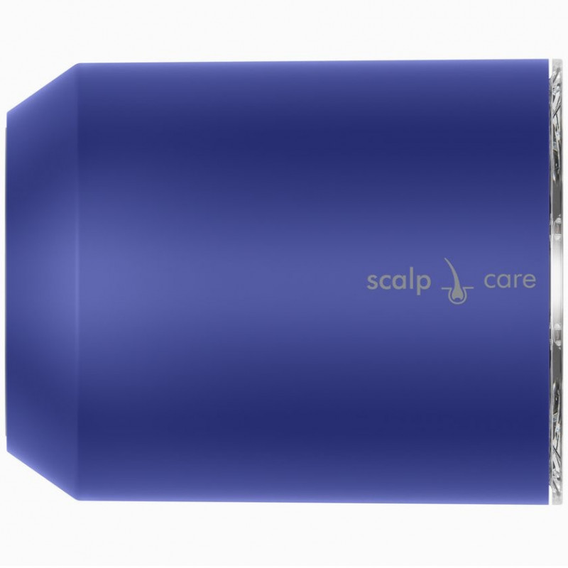 Сешоар Dyson Supersonic Nural HD16 VnBu/Topaz, 1600W, 3 скорости, 4 температури, Отрицателни йони, 5 приставки, Предпазващ скалпа, Син/топаз