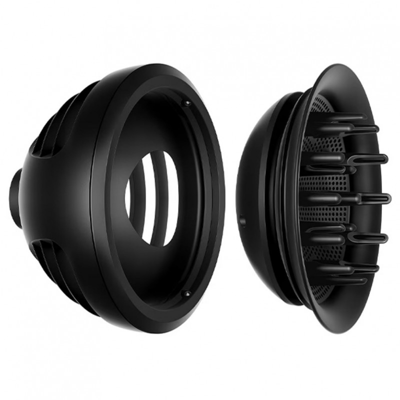 Сешоар Dyson Supersonic Nural HD16 VnBu/Topaz, 1600W, 3 скорости, 4 температури, Отрицателни йони, 5 приставки, Предпазващ скалпа, Син/топаз