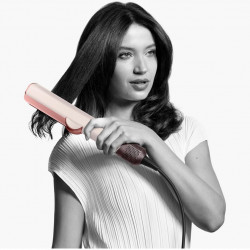 Преса за коса Dyson HT01 Airstrait CePk/RoGd, 1600W, Маx 140C, Йонизация, 6 нива на темп, Щадяща косата, Медно покритие, LCD дисплей, Керамично розово/розово злато