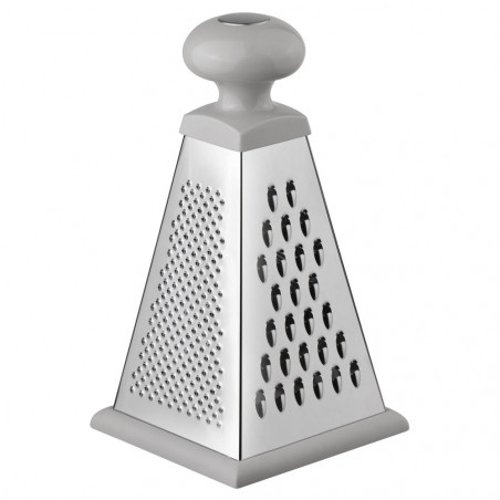 Ренде за зеленчуци Kinghoff KH 1988, 4 повърхности, Силиконово дъно, Инокс