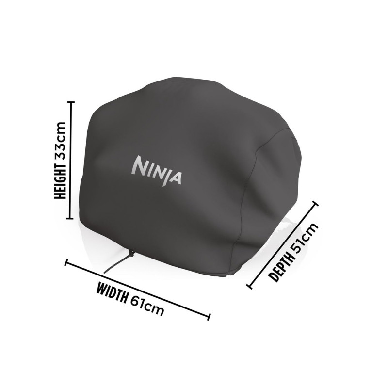 Покривало за барбекю Ninja Woodfire XL XSKOGXLCVREU, За OG850/OG901, Водоустойчив, Черен