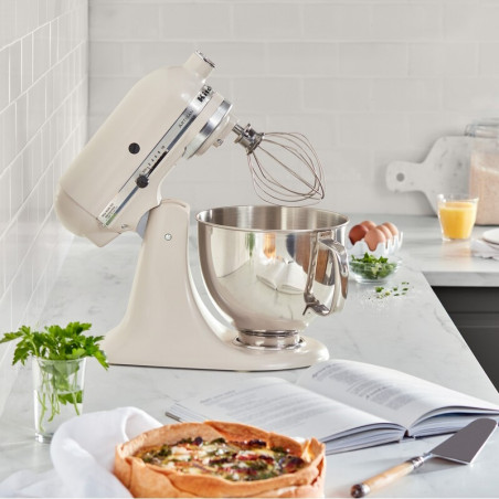Планетарен миксер KitchenAid Artisan Elegance 5KSM125EMH, 300W, 4.8 л, Direct drive, 10 скорости, Шейк