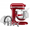 Планетарен миксер KitchenAid Artisan 5KSM70SHXEER, 375 W, 6.6 л, 10 скорости, Повдигане на купата, Червен