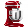 Планетарен миксер KitchenAid Artisan 5KSM70SHXEER, 375 W, 6.6 л, 10 скорости, Повдигане на купата, Червен