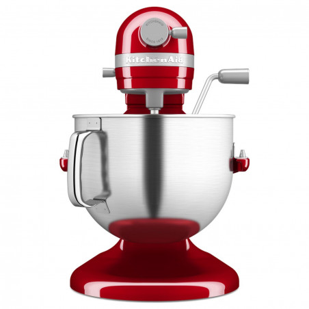 Планетарен миксер KitchenAid Artisan 5KSM70SHXEER, 375 W, 6.6 л, 10 скорости, Повдигане на купата, Червен