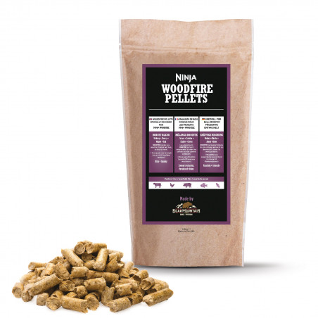 Пелети за опушване Ninja Robust Blend XSKOGRBPLT2EU, Напълно истинско дърво, Кафяв