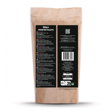 Пелети за опушване Ninja Robust Blend XSKOGRBPLT2EU, Напълно истинско дърво, Кафяв