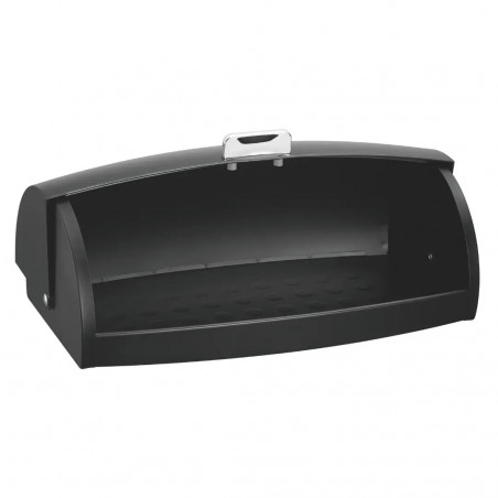 Кутия за хляб Klausberg KB 7931, 45 см, Ергономична дръжка, Метална, Черен