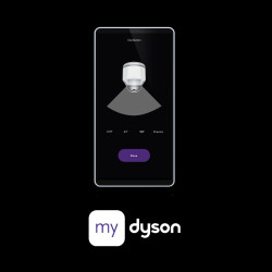 Пречиствател на въздух 3в1 Dyson PC2 De-NOx TP12 Wh/Gd, Охладител, Отоплител, 40W, До 40 м2, 10 скорости, Осцилация, HEPA+К-Carbon, Wi-Fi, LCD, Гласово управление, Бял/златист
