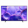 Телевизор Samsung UE55U8072FUXXH, 55'', 138 см, 3840x2160 UHD 4K, Клас G, Smart TV, HDR, Bluetooth, Wi-Fi, Tizen, Черен