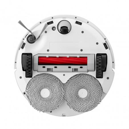 Прахосмукачка робот Roborock QR 598, 8000 Pa, 5200 mAh, 60W, 3D картографиране, Станция за зареждане, Автономия 3 часа, Бял