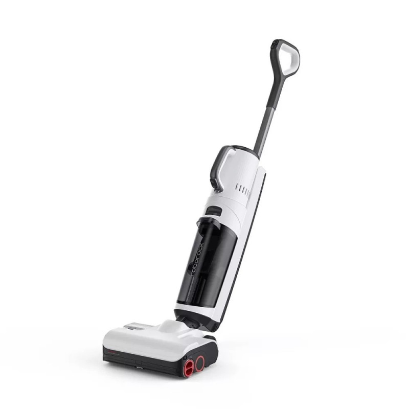 Вертикална прахосмукачка 5в1 Roborock Dyad Pro Combo R300002, 17000 Pa, 300 м2, 0.46 л, 4 режима, Самопочистване,, Автономия до 60 мин, Бял