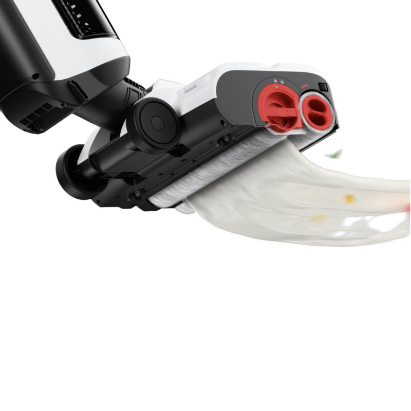 Вертикална прахосмукачка 5в1 Roborock Dyad Pro Combo R300002, 17000 Pa, 300 м2, 0.46 л, 4 режима, Самопочистване,, Автономия до 60 мин, Бял