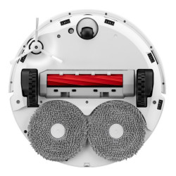 Прахосмукачка робот Roborock Q Revo Max V, 7000Pa, 180 мин, 300 м2, Сухо/мокро, Wi-Fi, PreciSense® LiDAR + Reactive AI, Гласов асистент, Бял